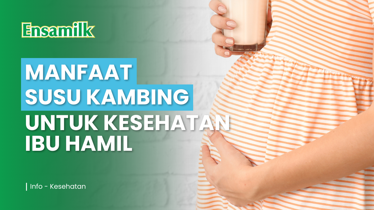 Artikel Ensamilk - Manfaat susu kambing untuk kesehatan ibu hamil